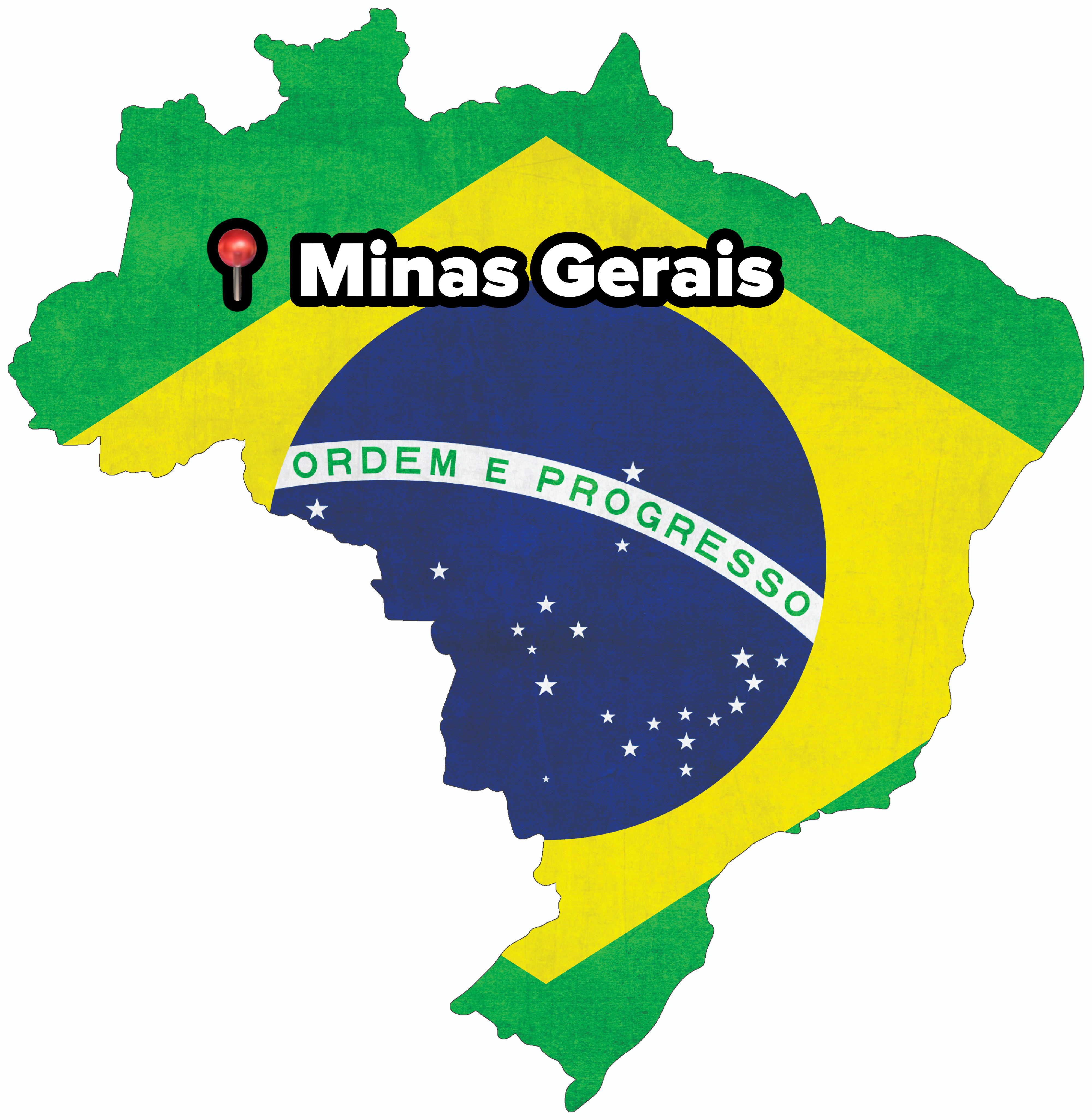 a map of brazil