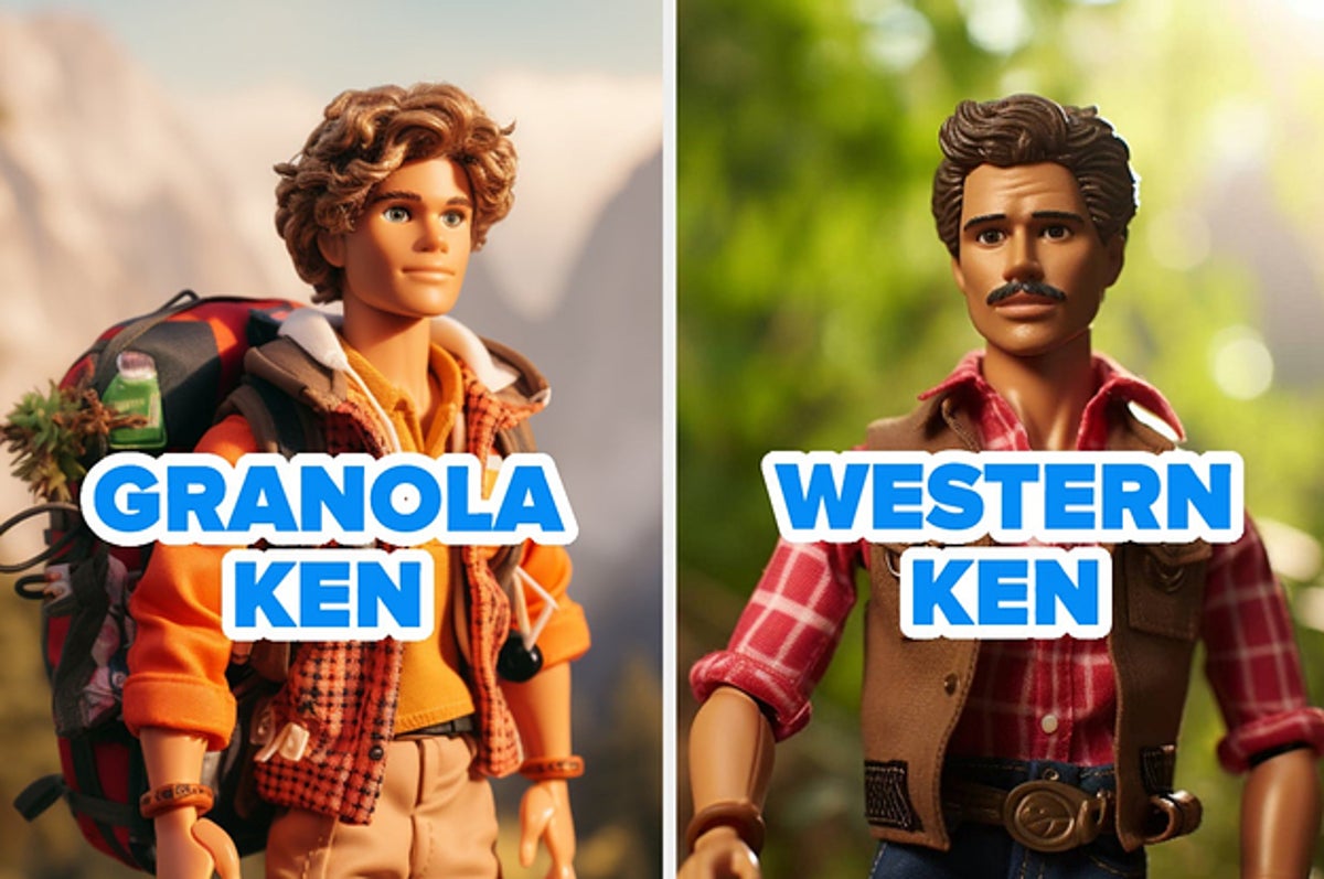 AI Photos Of Ken Dolls From Every US State