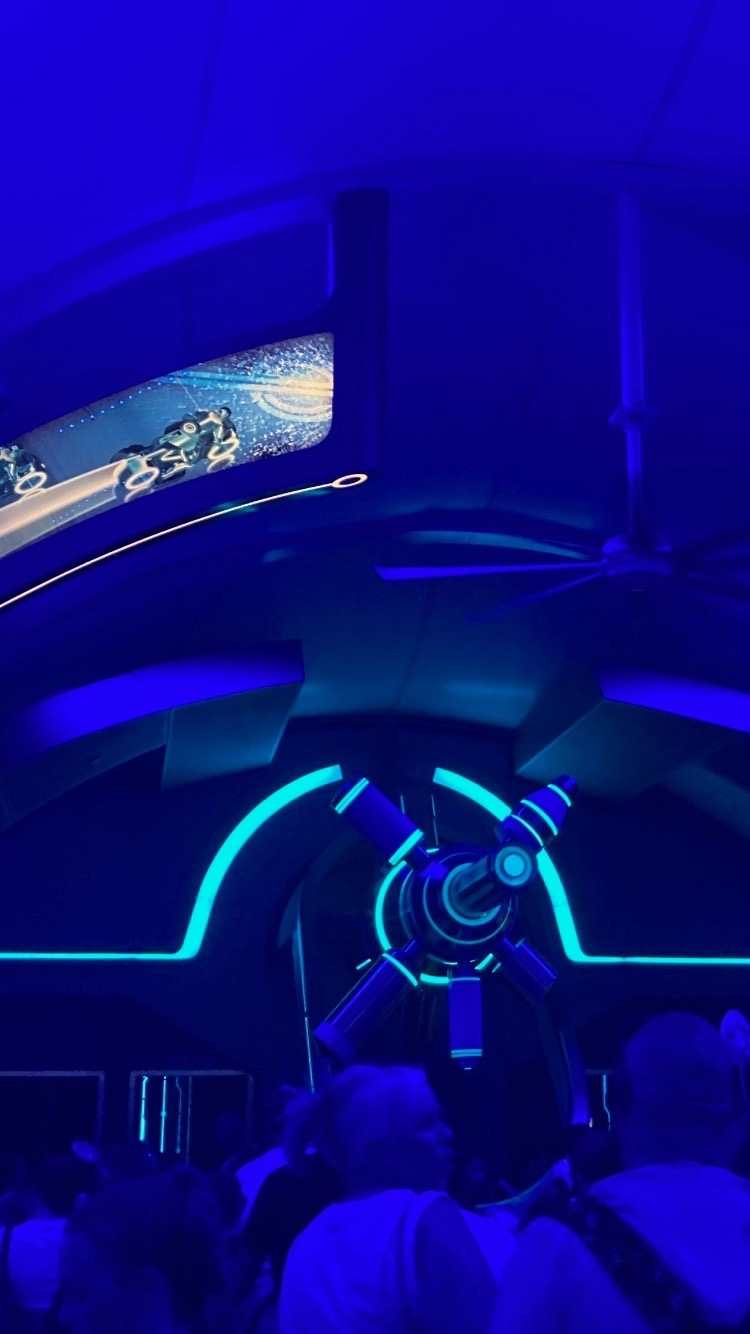 The Tron ride