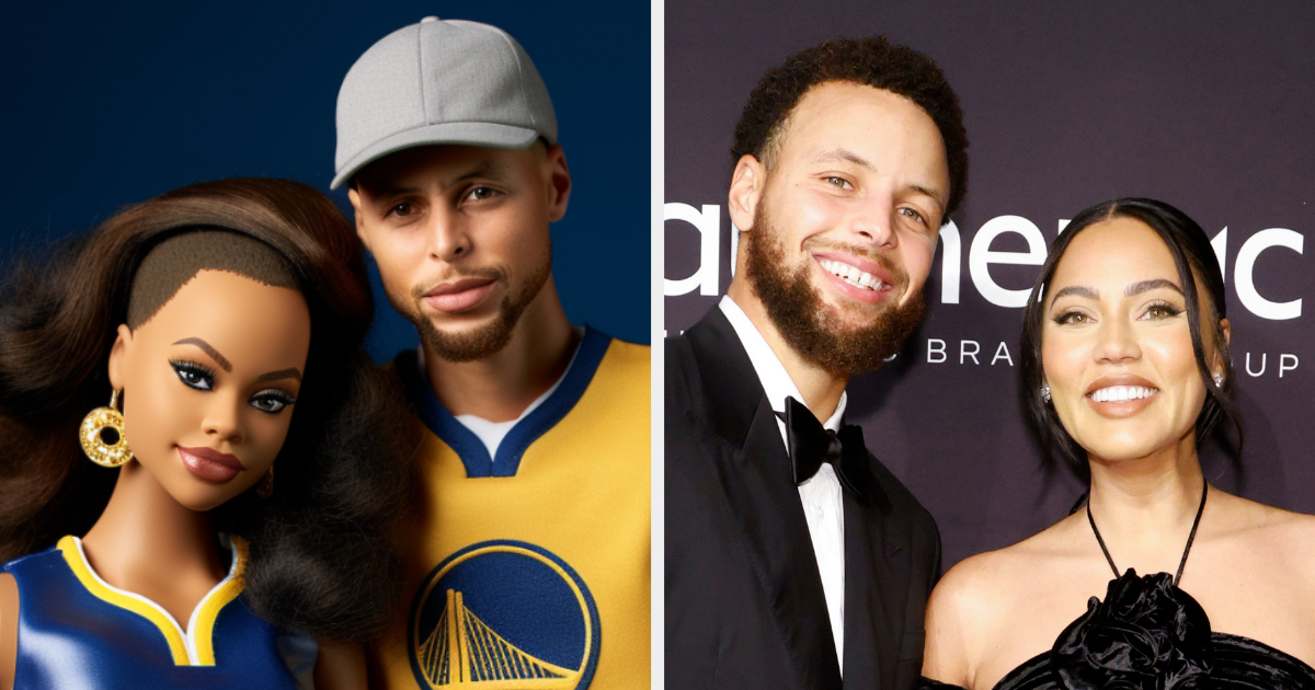 Stephen and Ayesha Curry dolls vs. real-life