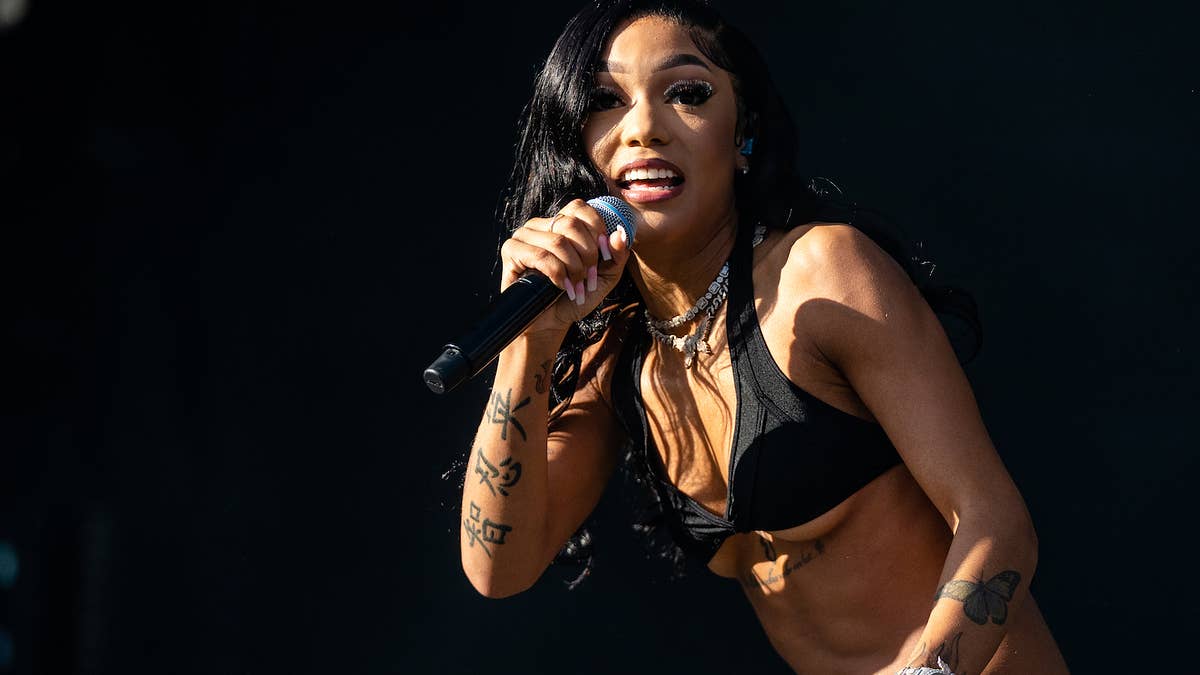 After feuding in the past, the 26-year-old rapper appears to be making strides toward a healthier relationship with her father.