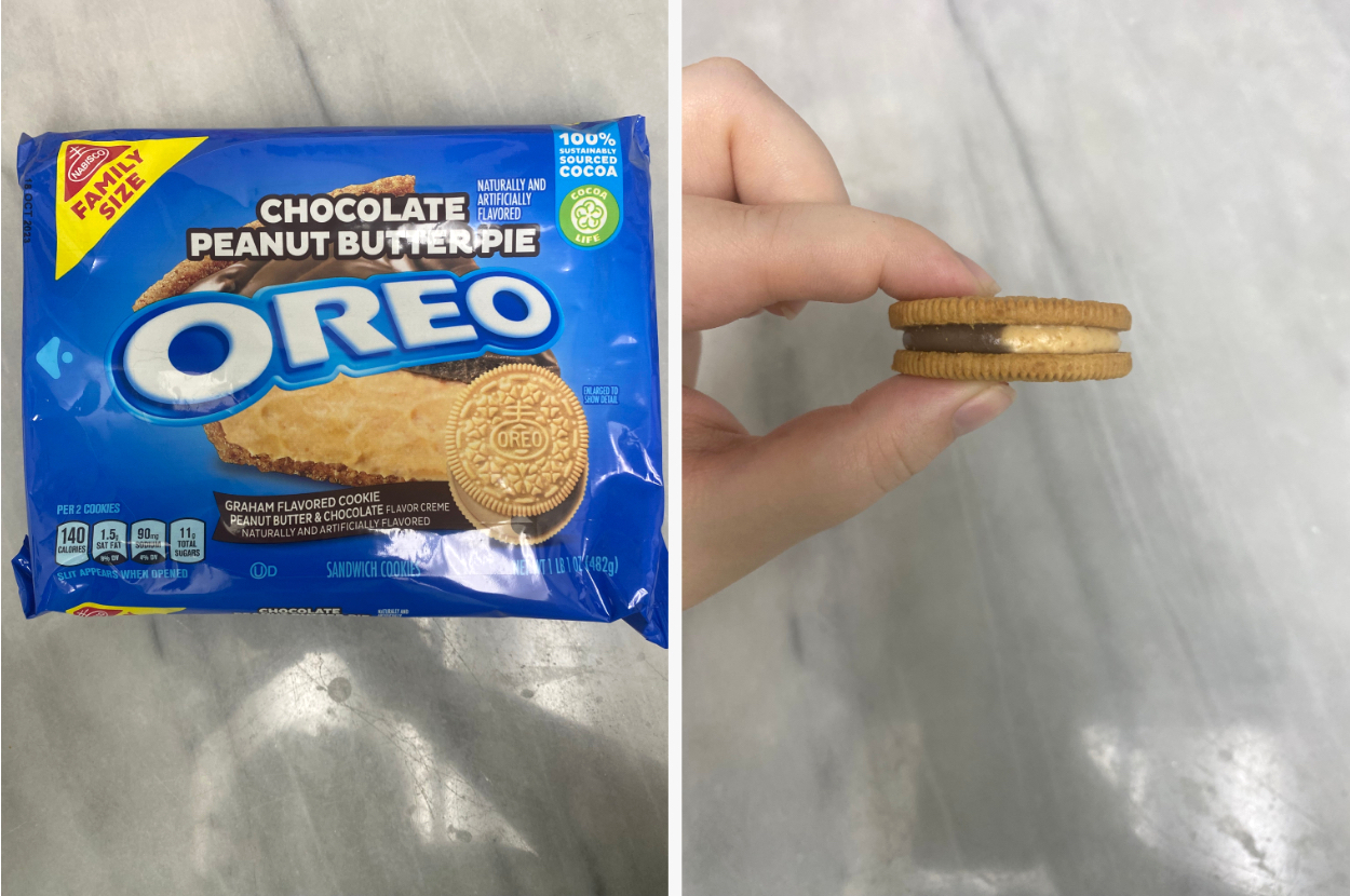 Save on OREO Sandwich Cookies Chocolate Peanut Butter Pie Family