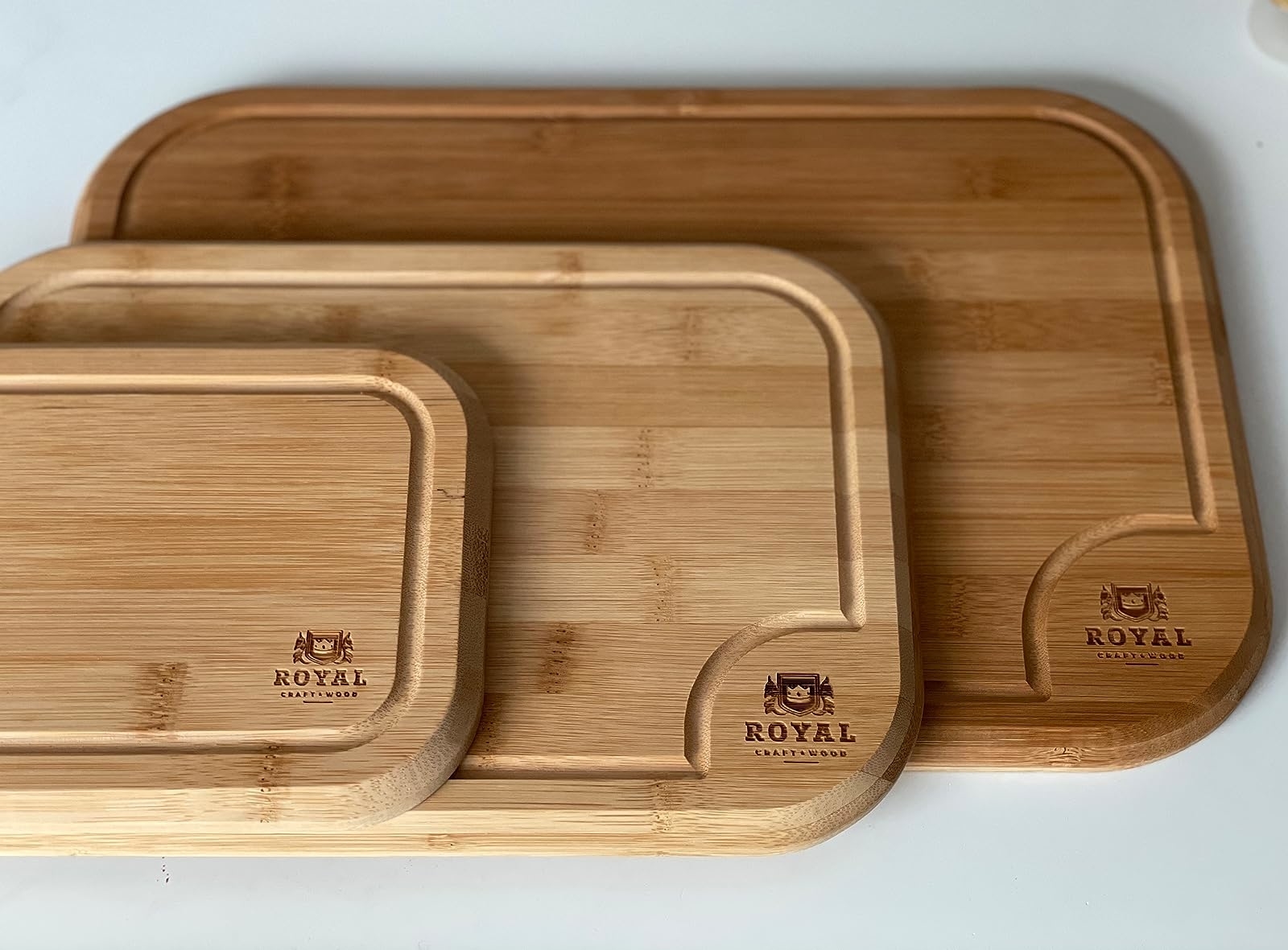 Royal Craft Wood Bamboo Cutting Board & Reviews