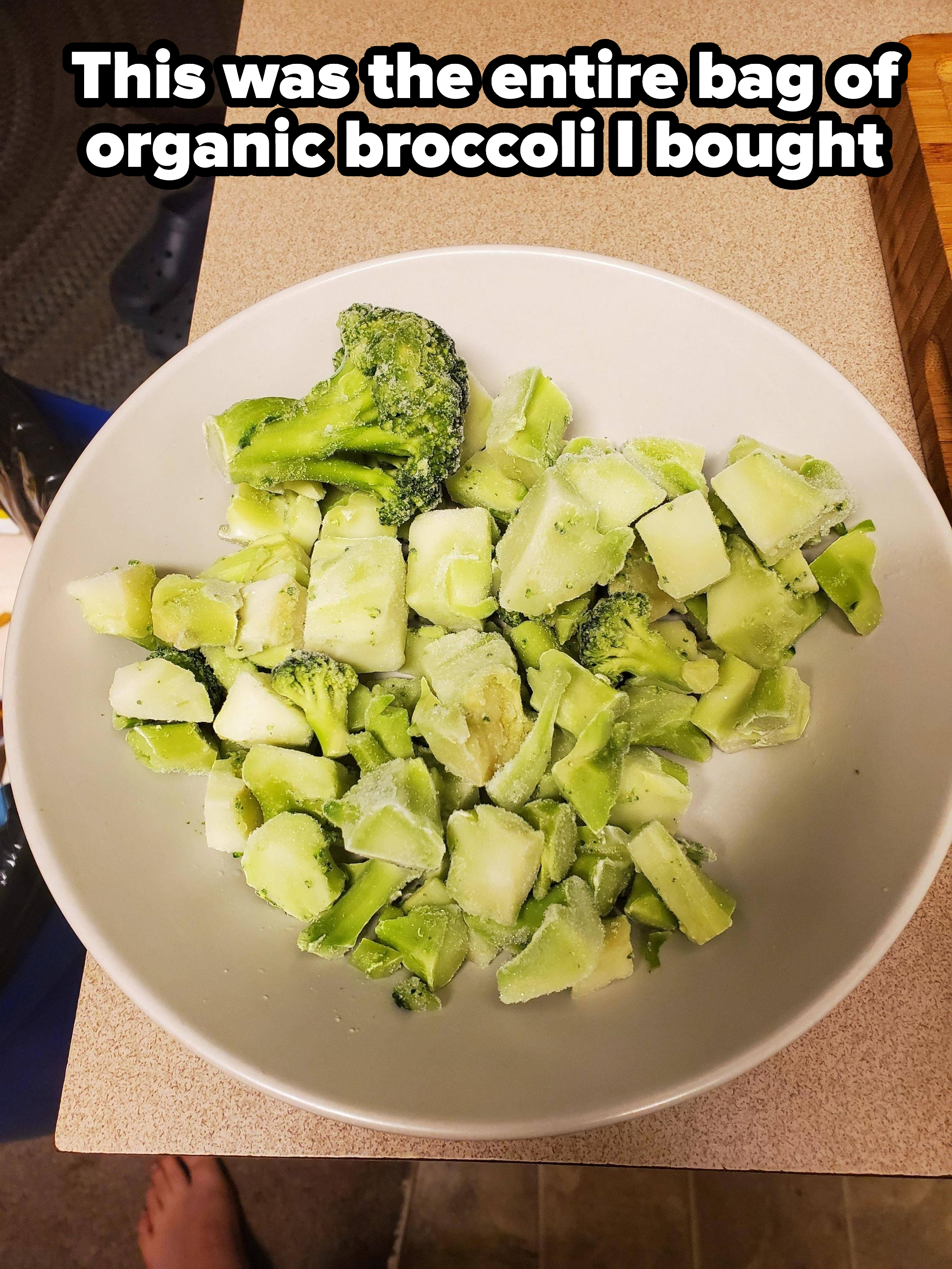 Broccoli stems
