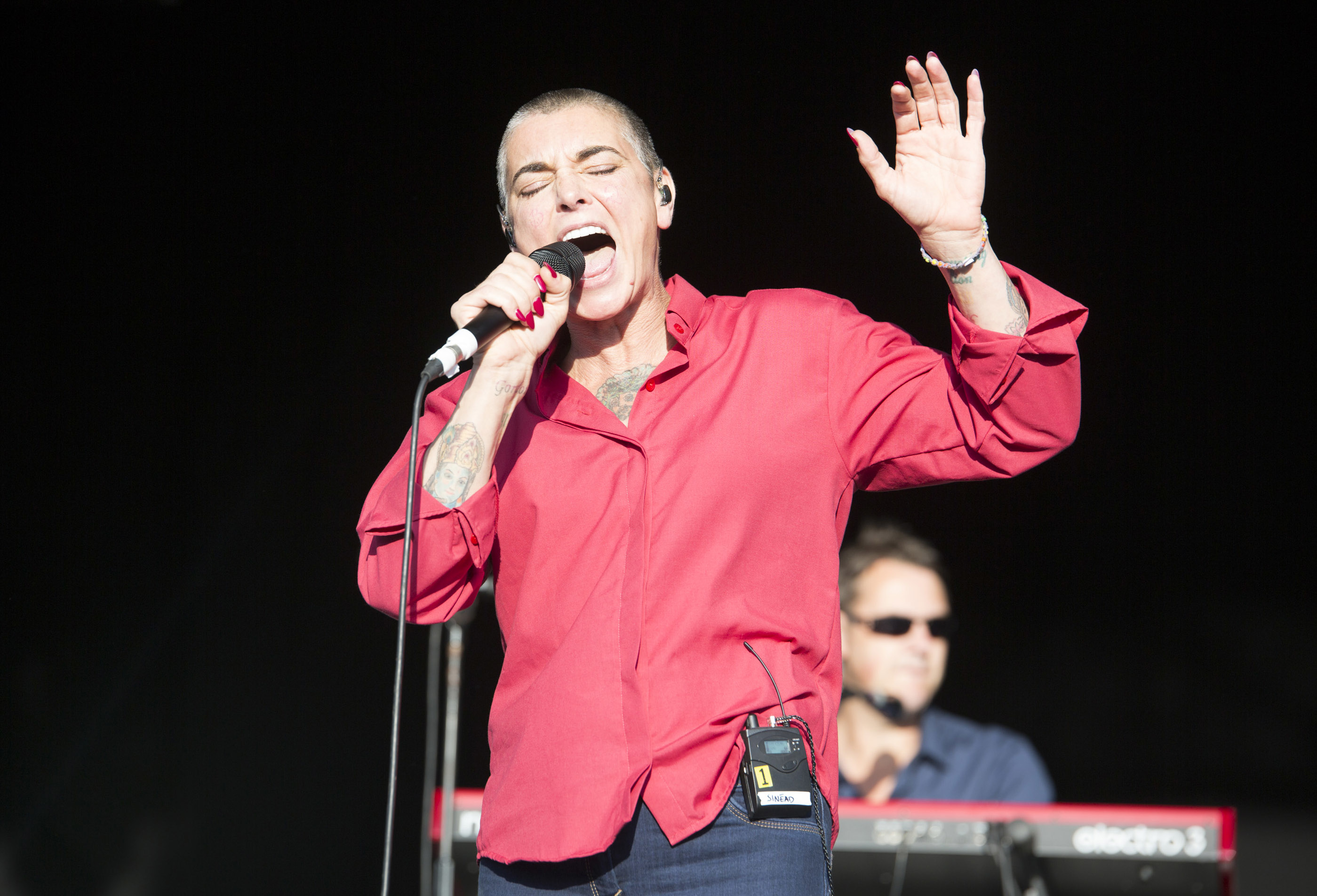 Sinéad O&#x27;Connor onstage