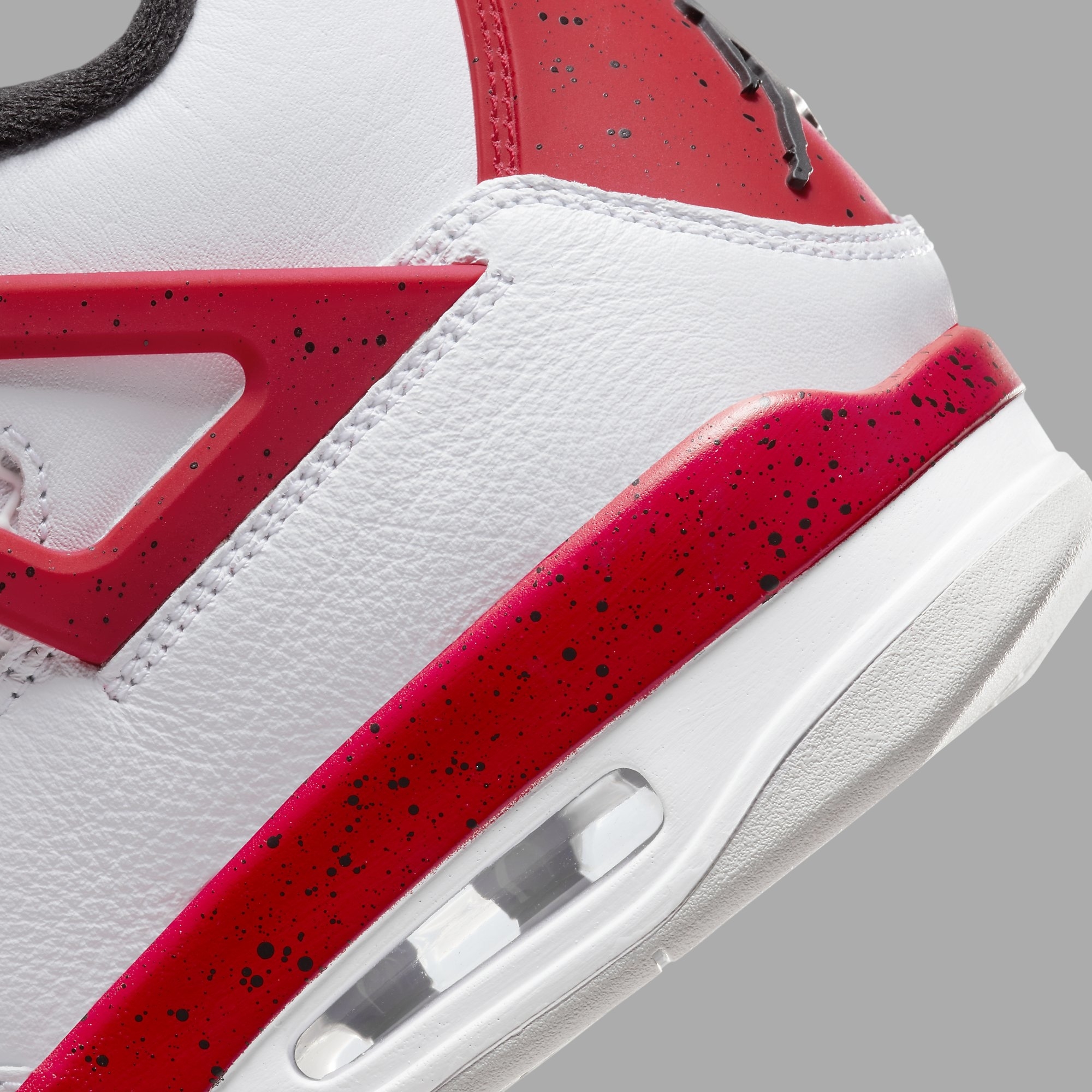 Air Jordan 4 IV Red Cement Release Date DH6927-161 Heel Detail