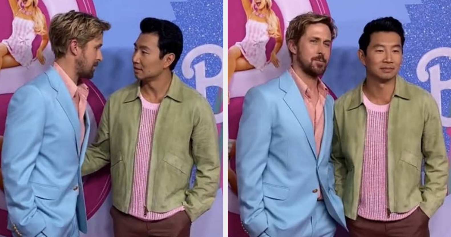 Simu Liu on awkward Ryan Gosling 'Barbie' red carpet moment