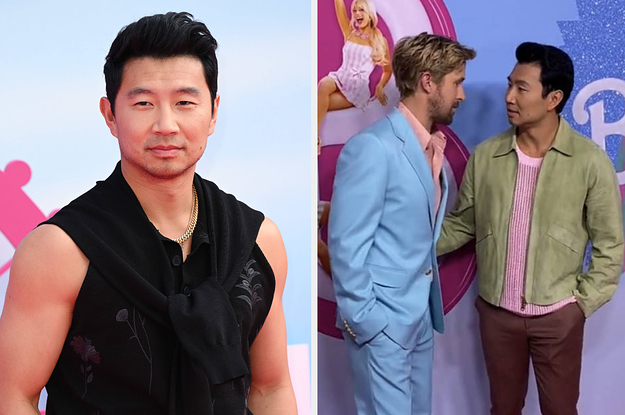 Simu Liu on awkward Ryan Gosling 'Barbie' red carpet moment