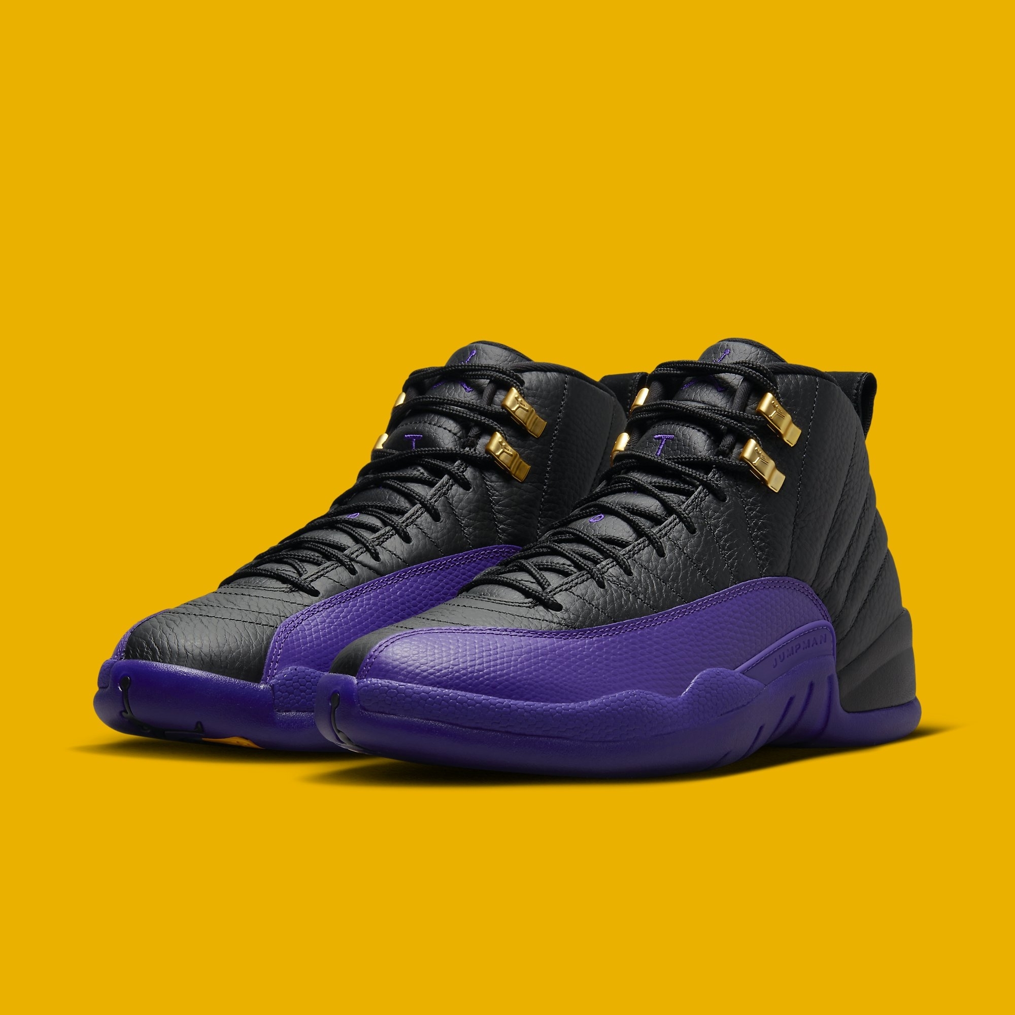 Jordan 12s black store and purple