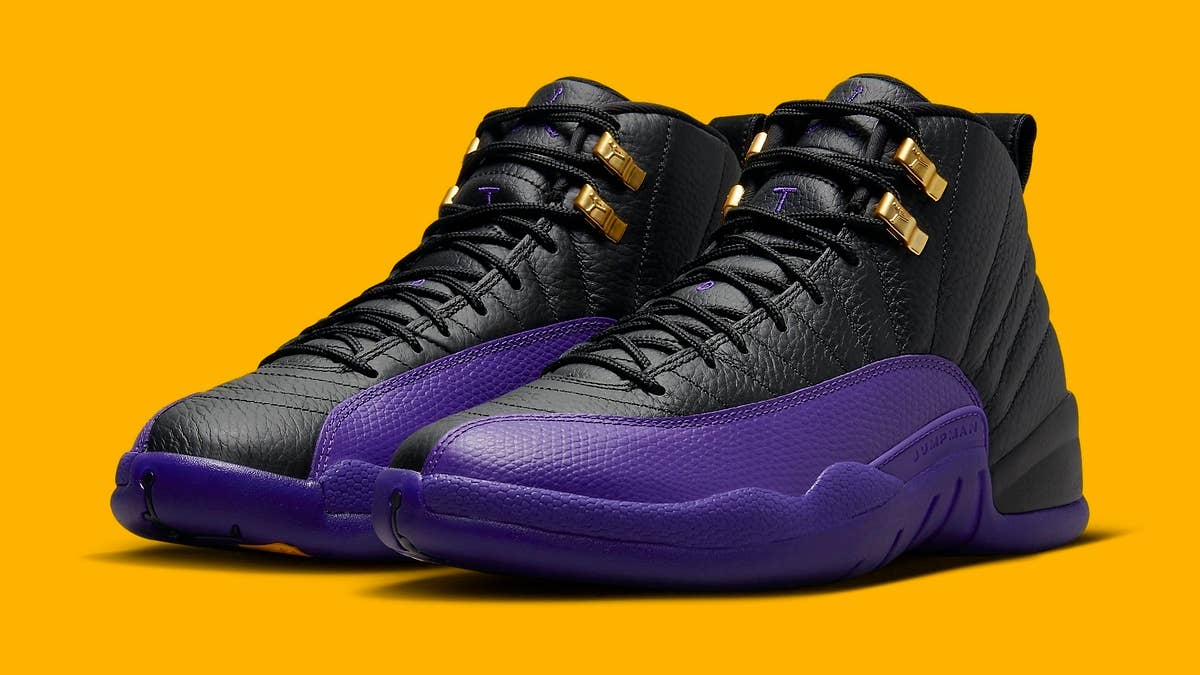 The Lakers-esque colorway is expected to land in August.