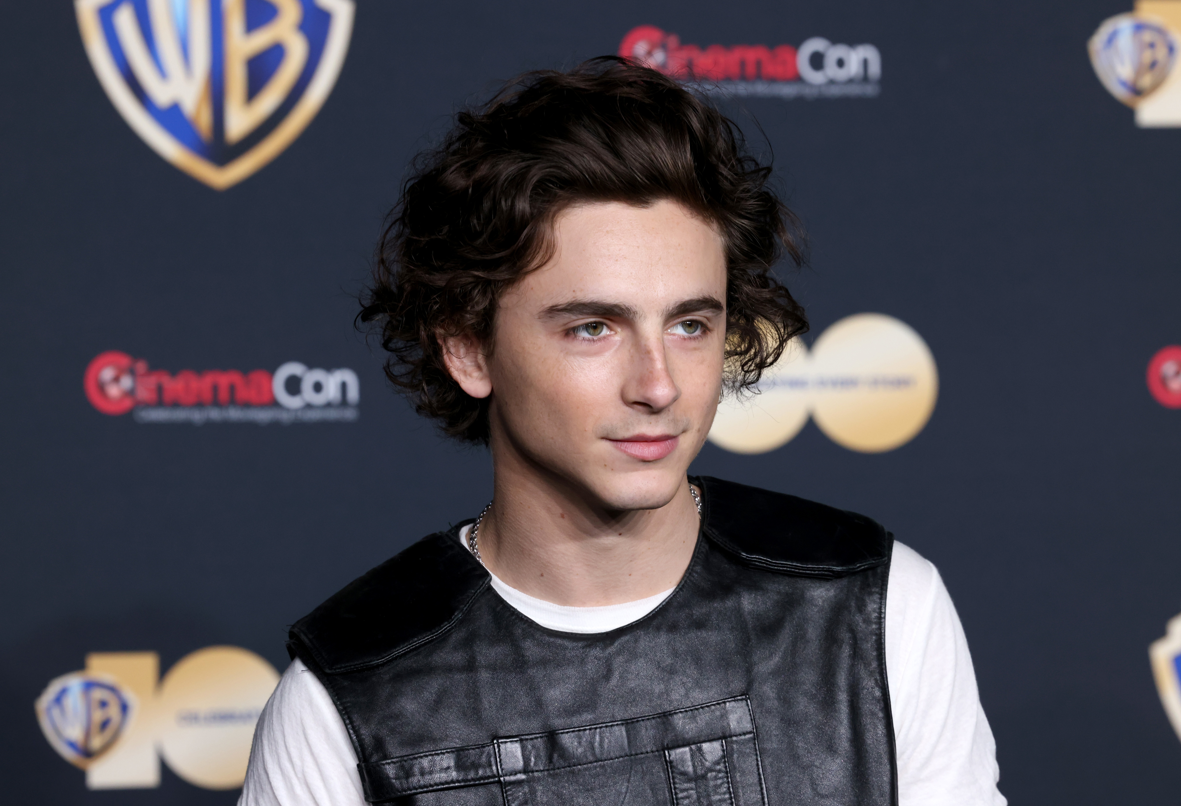 closeup of timothee