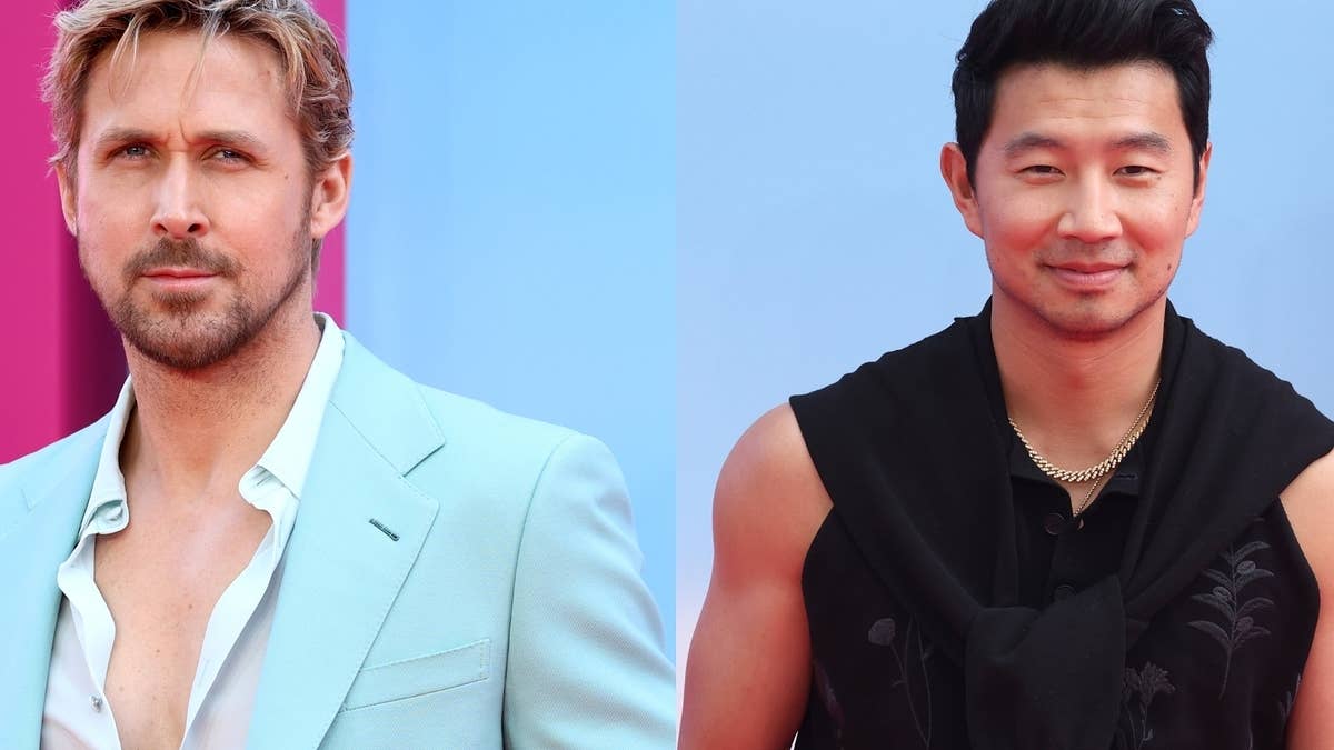 Ryan Gosling and Simu Liu shared a strange exchange on the 'Barbie' red carpet in Toronto, and the internet wasn't quite sure what to make of it.