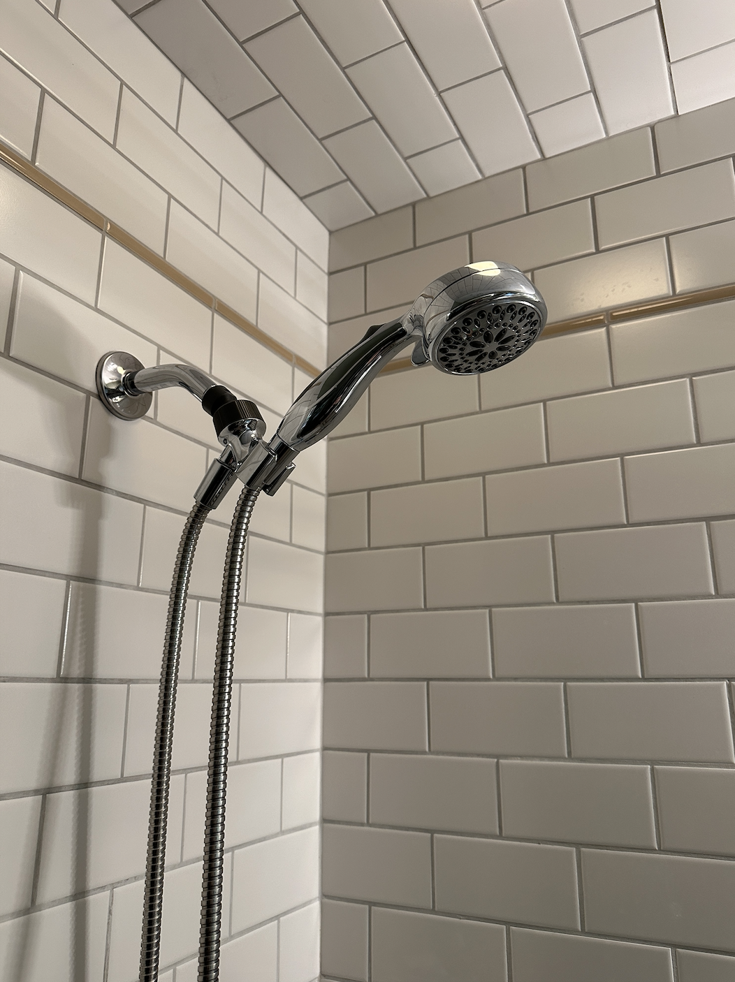 new shower head