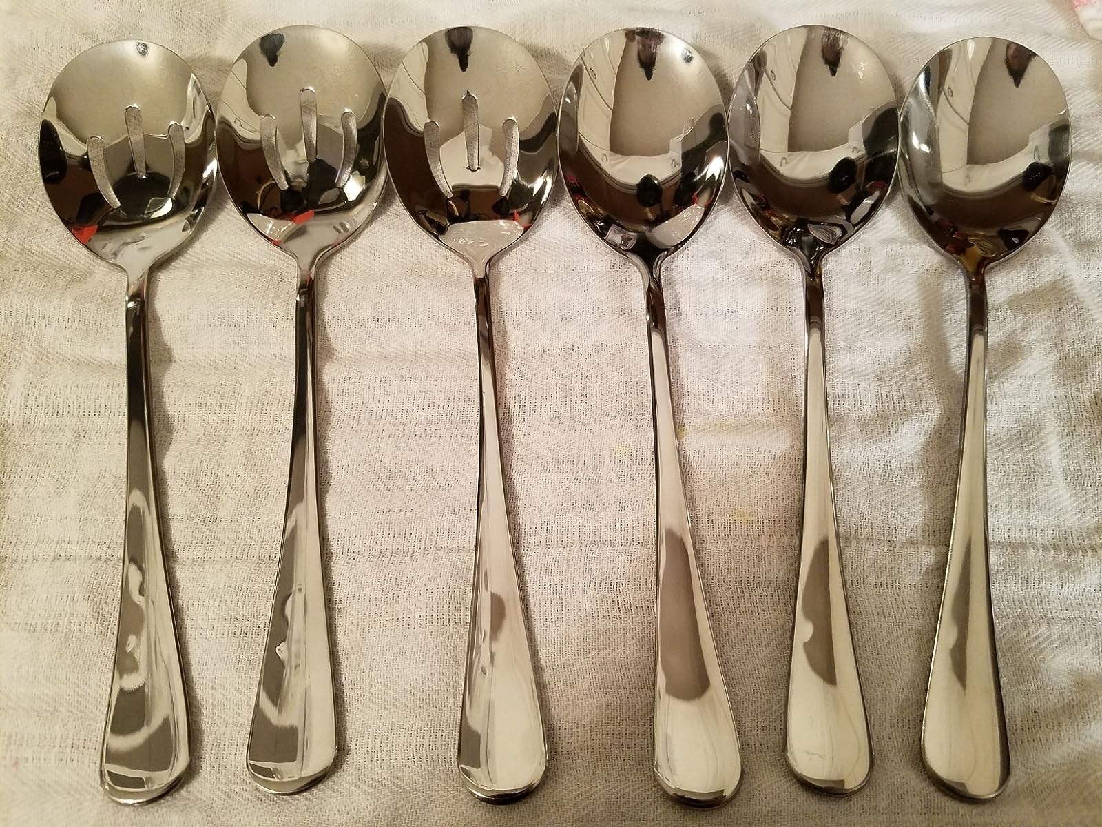 reviewers set of serving spoons