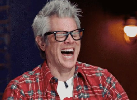 Johnny Knoxville laughing