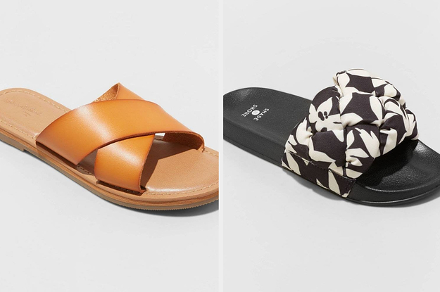 Target black sale slides