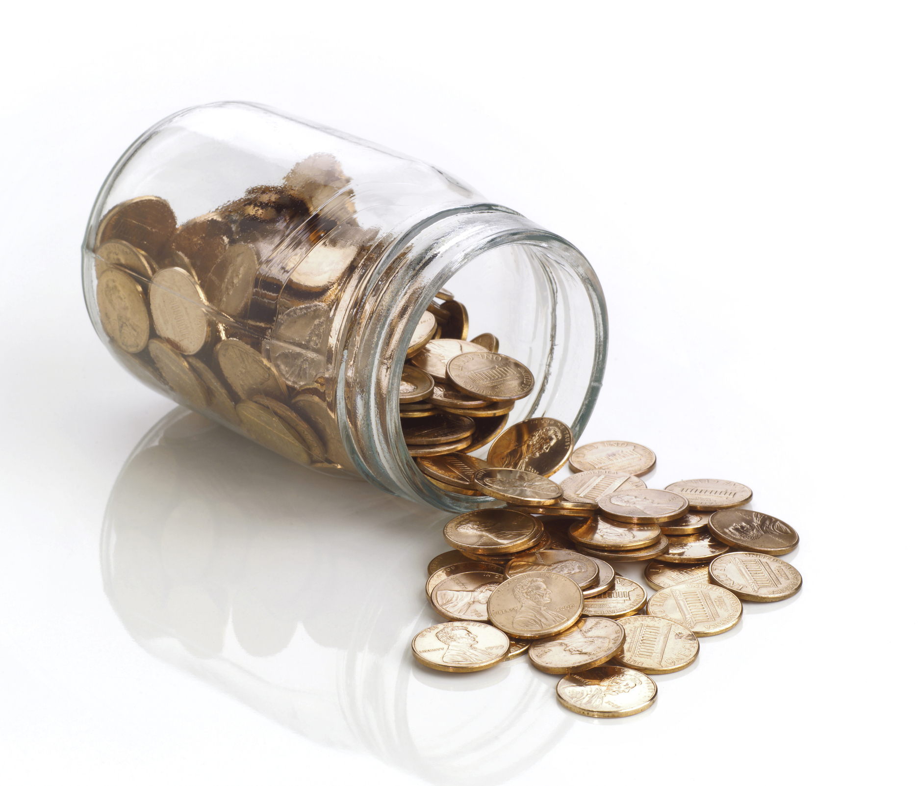 jar of pennies