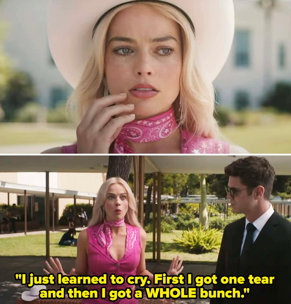 Barbie Crying Margot Robbie Meme
