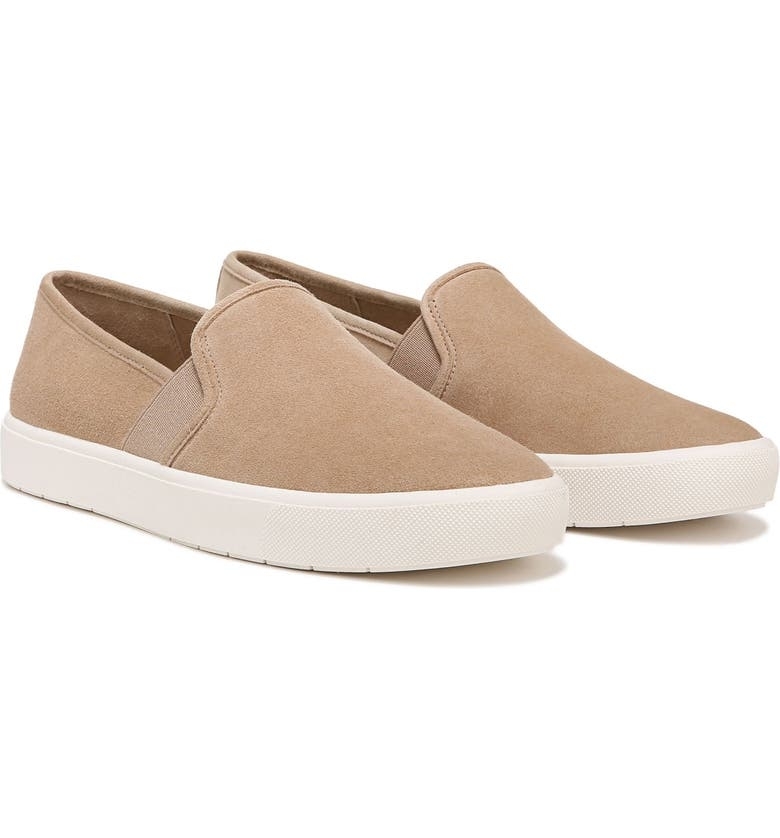 the suede slip-on sneakers