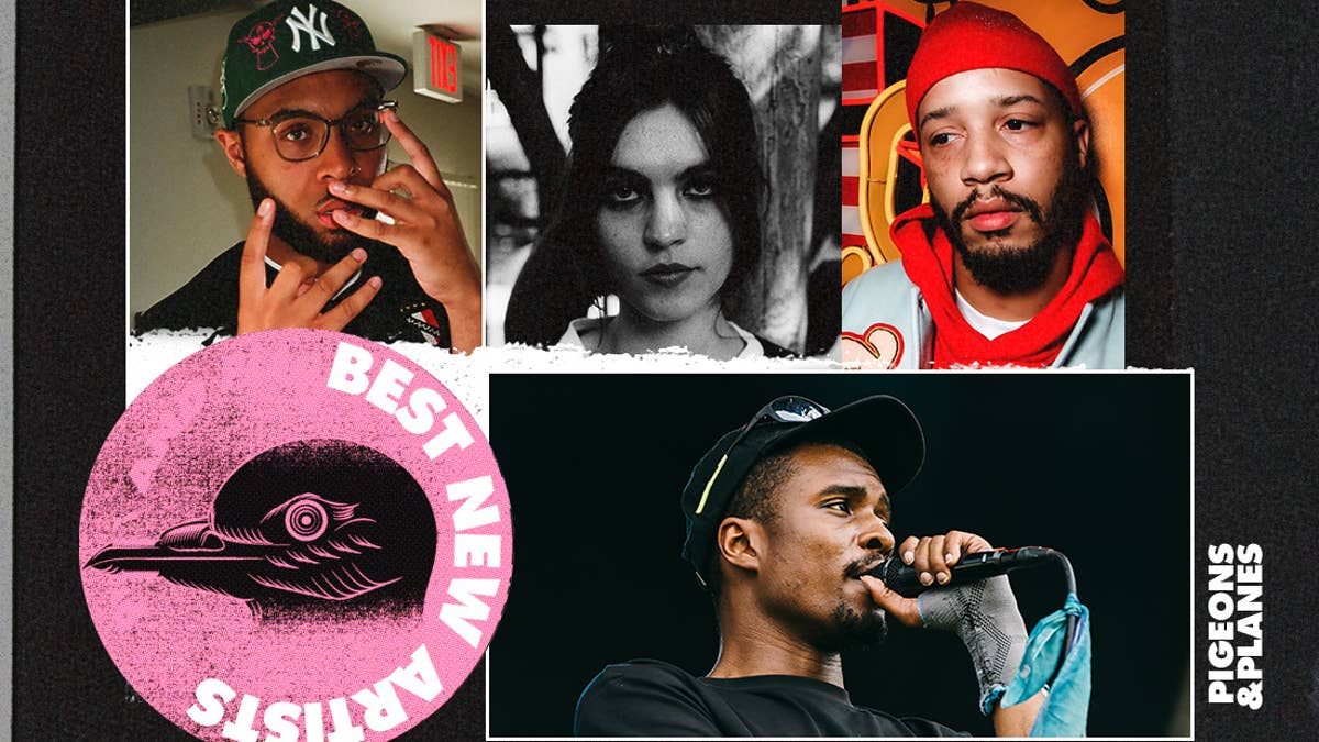 Our favorite new and rising artists to listen to in June, 2023, featuring RealYungPhil, Veeze, Gretel Hänlyn, Nourished by Time, Ishafromthe978, and Mitaya.