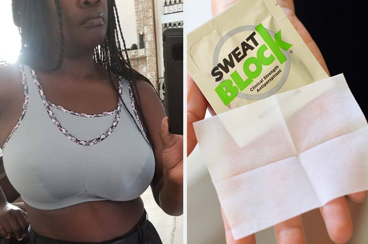 These genius bra liners are the key to avoiding sweaty underboobs this  summer