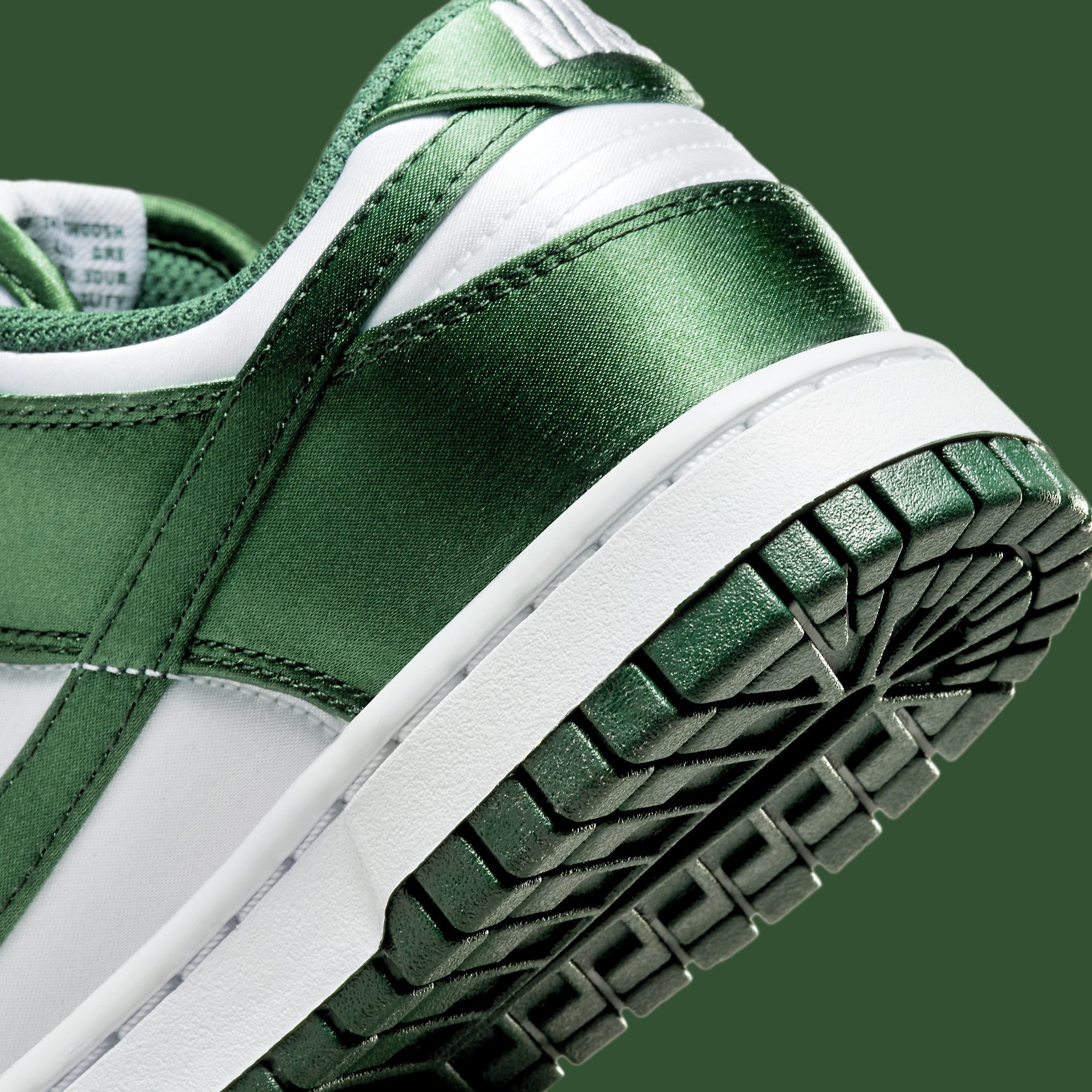 Satin Green' Nike Dunk Lows Are a Nod to Be True to Your School