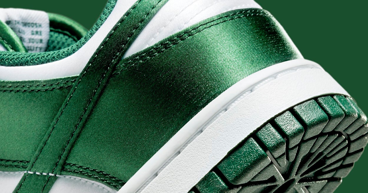 'Satin Green' Nike Dunk Lows Are On the Way