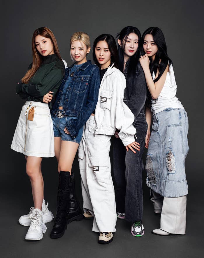 The members of Itzy