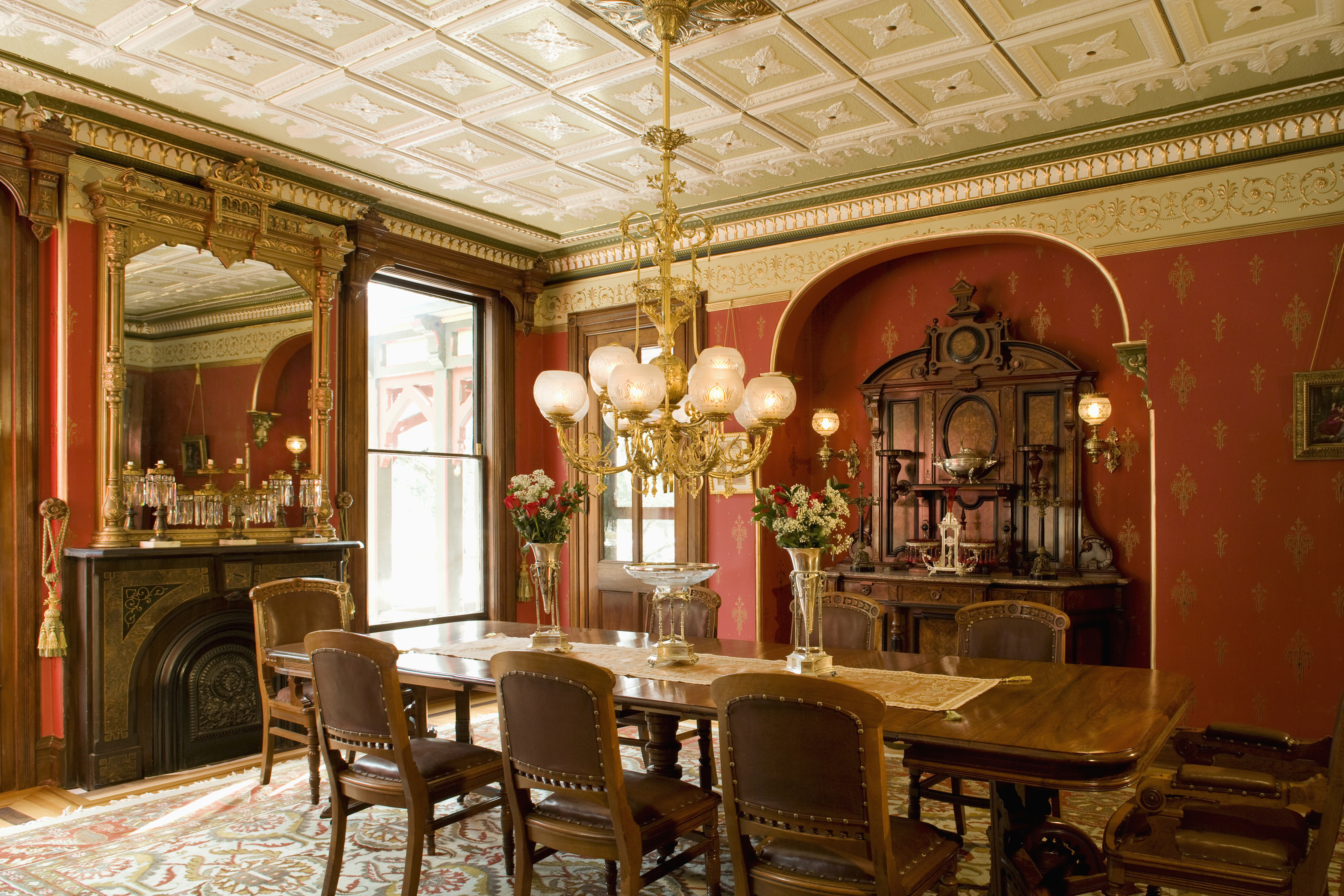 Victorian era dining room