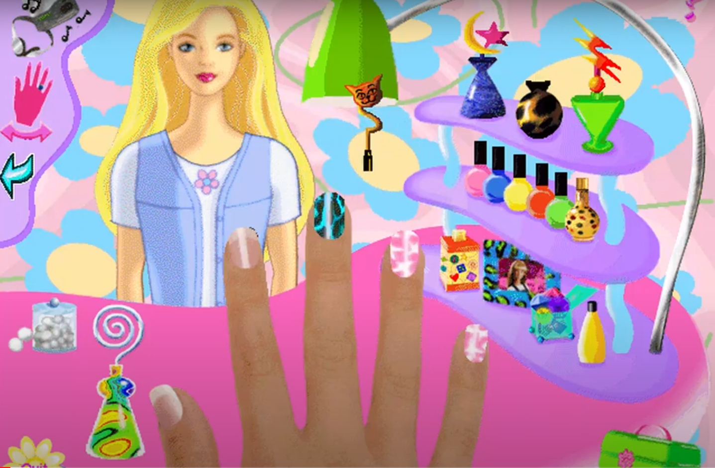 Barbie Nail Designer PC Game - wide 3