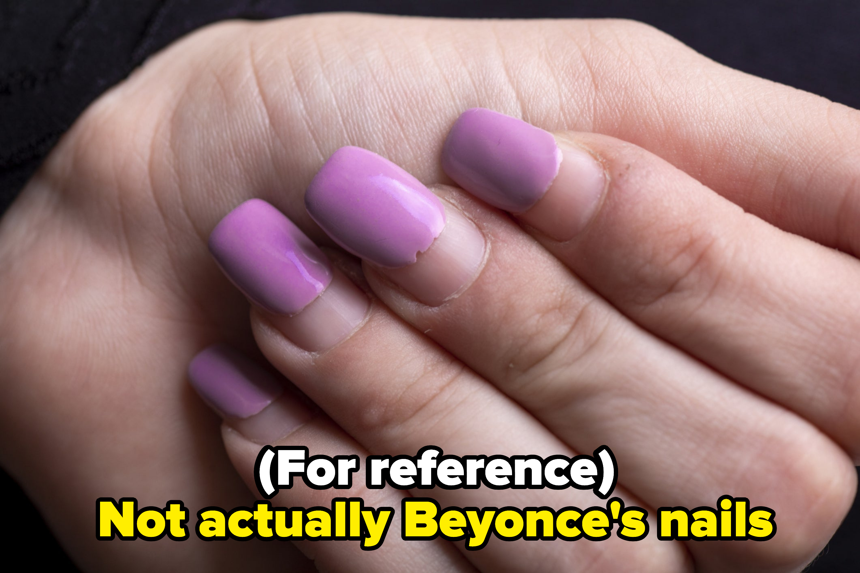 Beyoncé's Extra-Long Chrome Manicure Has A Hidden Message