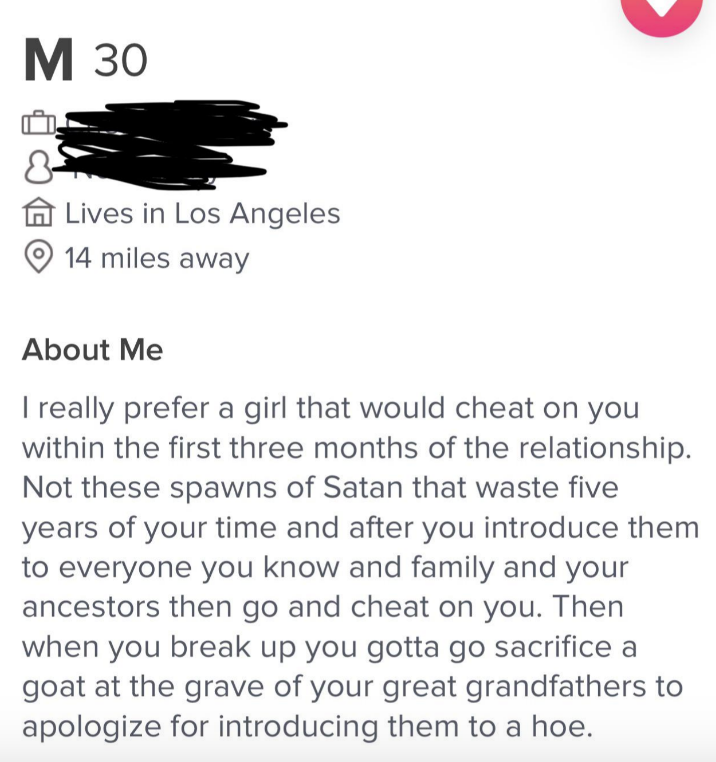 15 Worst Tinder Bio Screenshots Of 2023 So Far