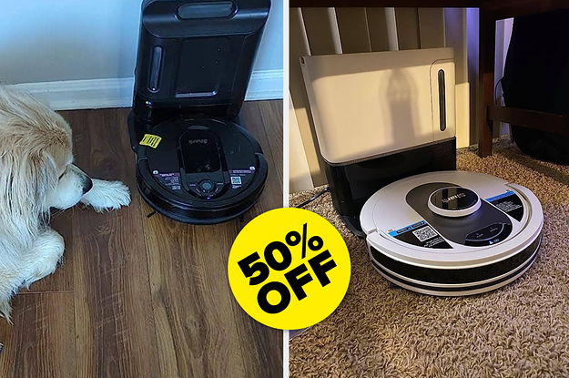 This Smart Shark Robot Vacuum Is 50% Off At Amazon Right Now