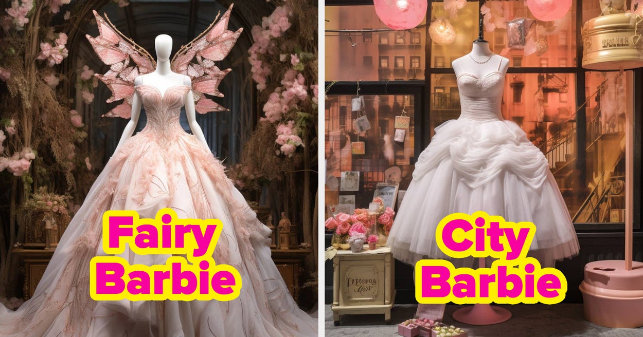 I Used AI To Generate Barbie-Themed Wedding Dresses, And Wow, I Need Them All