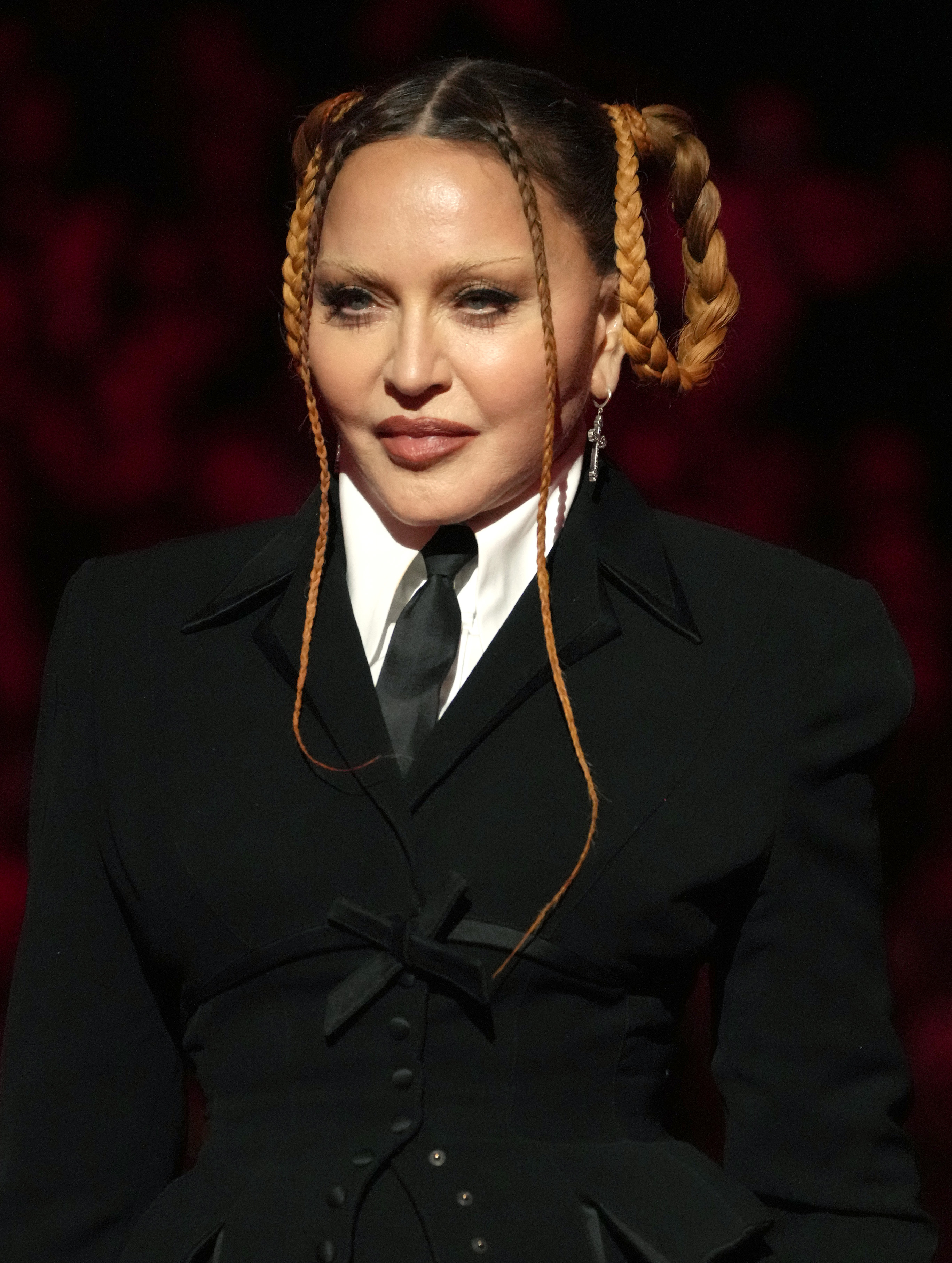Closeup of Madonna