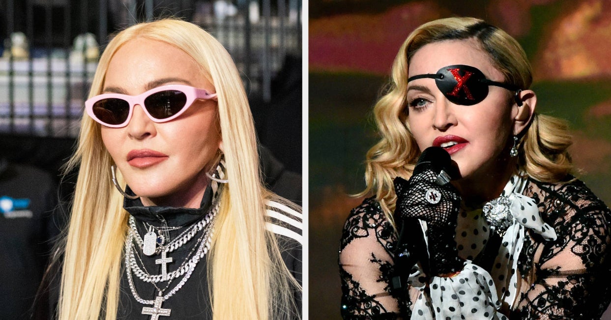 Madonna Says Shes Lucky To Be Alive Post Hospital Stay  BuzzFeed