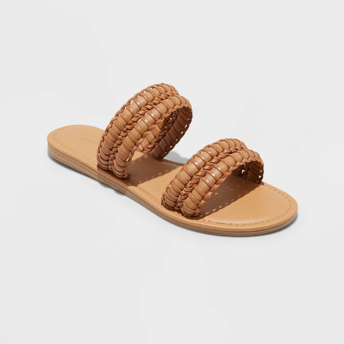 brown boho-style sandal
