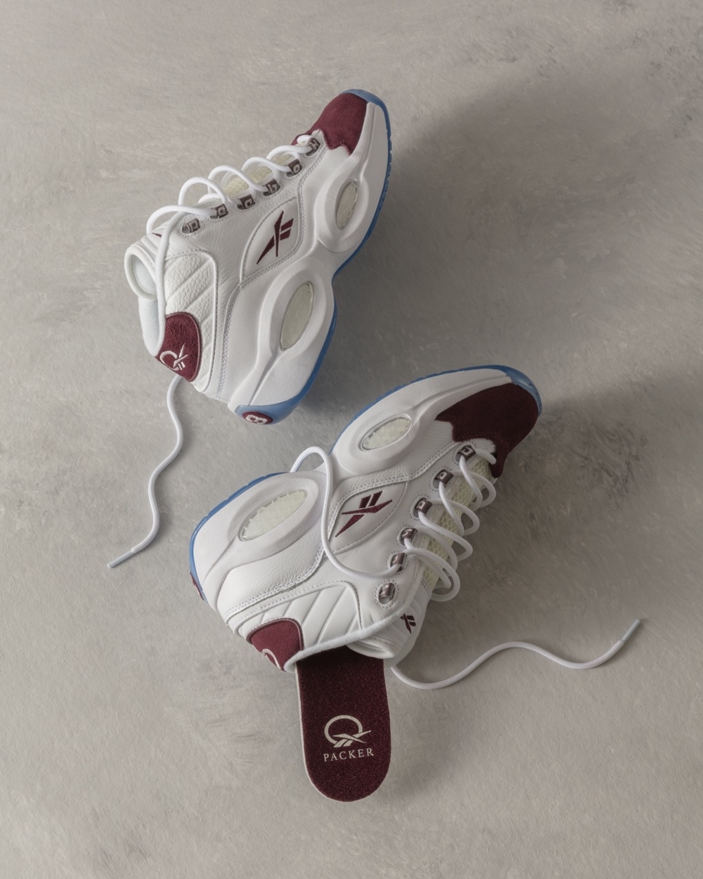 Reebok question on sale homme bordeaux