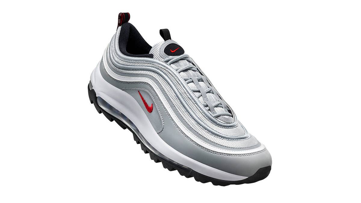 Nike is bringing back the beloved 'Silver Bullet' Air Max 97 with a new golf-ready Air Max 97 G dropping in Jan. 2020. Click here to learn more.