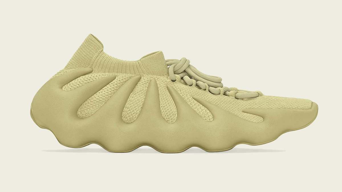 The popular Adidas Yeezy 450 has been confirmed to be dropping in an all-yellow 'Sulfur' colorway in May 2022. Click here for the official release info.