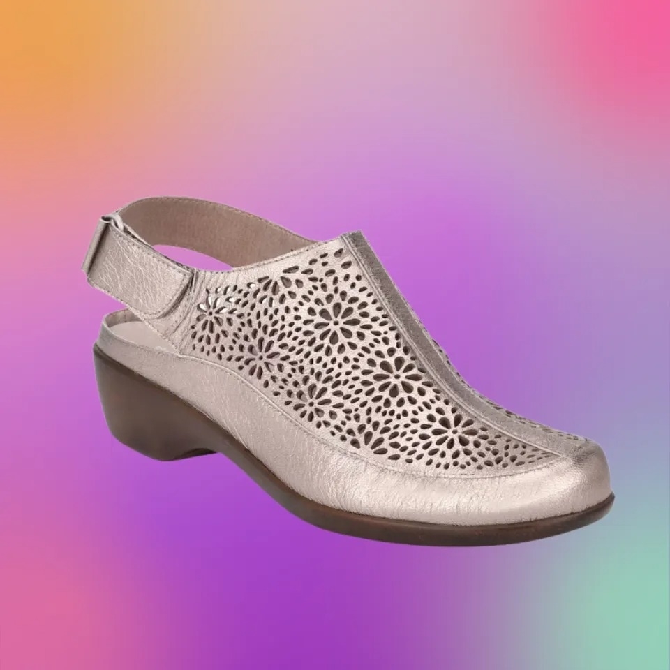 Shoe in silver