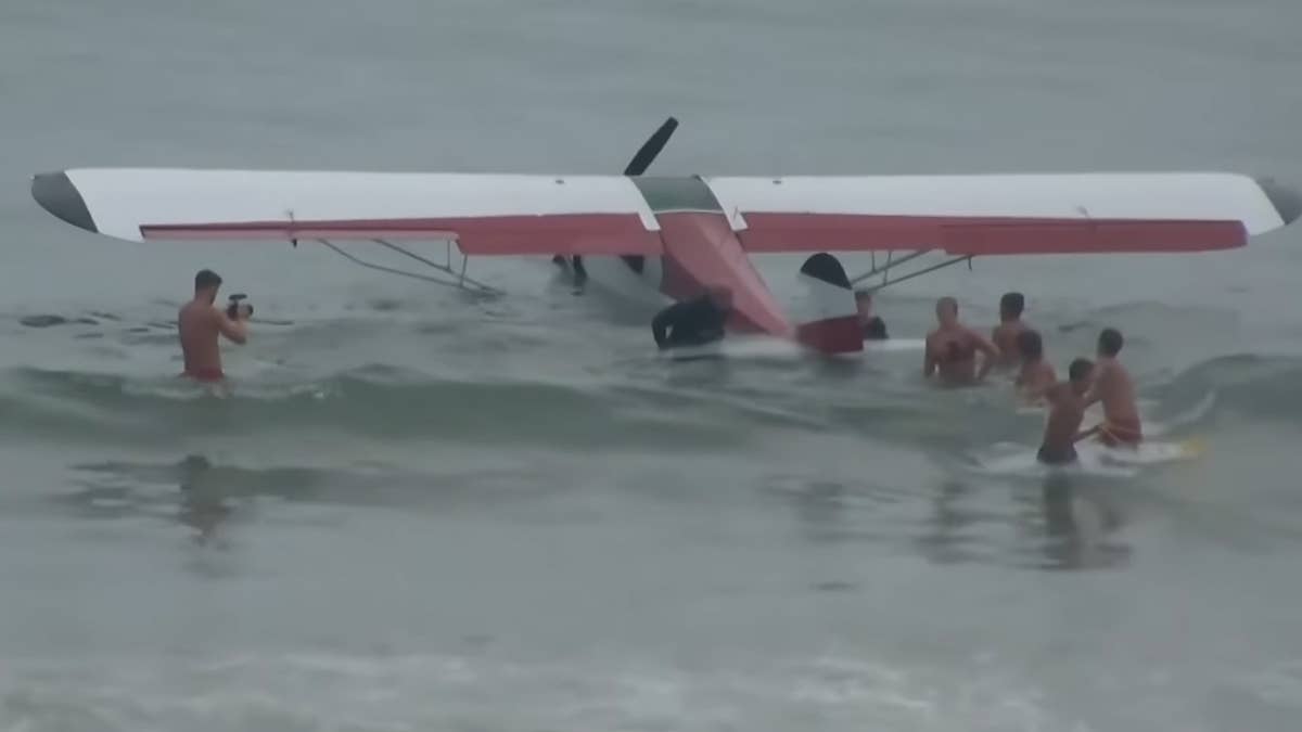 The pilot was the only person on board and made it to safety.