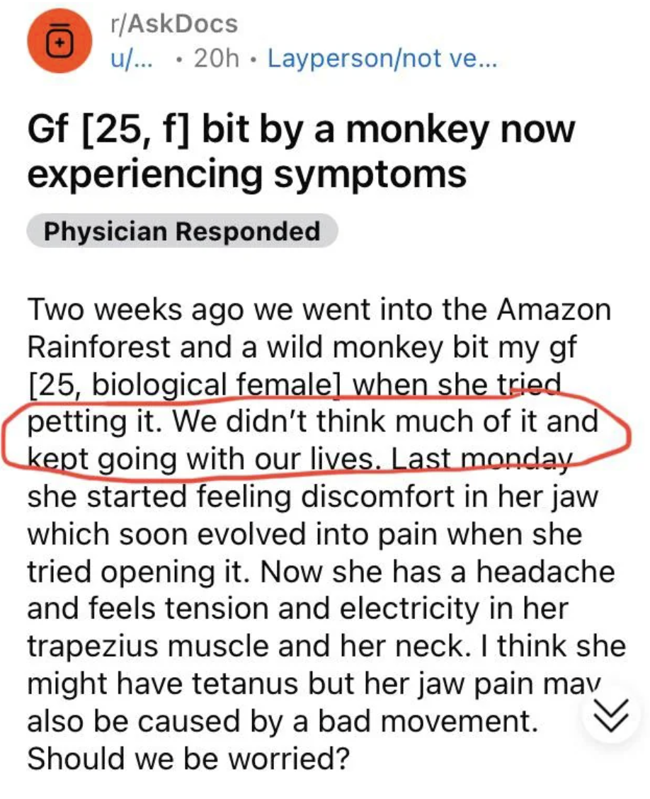 "We didn't think much of it and kept going with our lives."