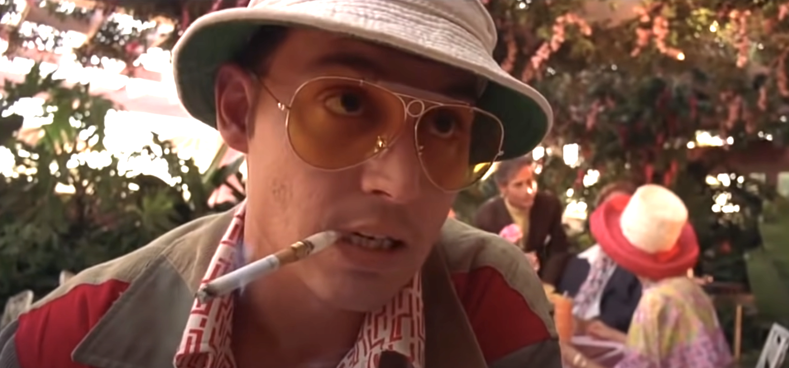 Johnny Depp in &quot;Fear and Loathing in Las Vegas&quot;