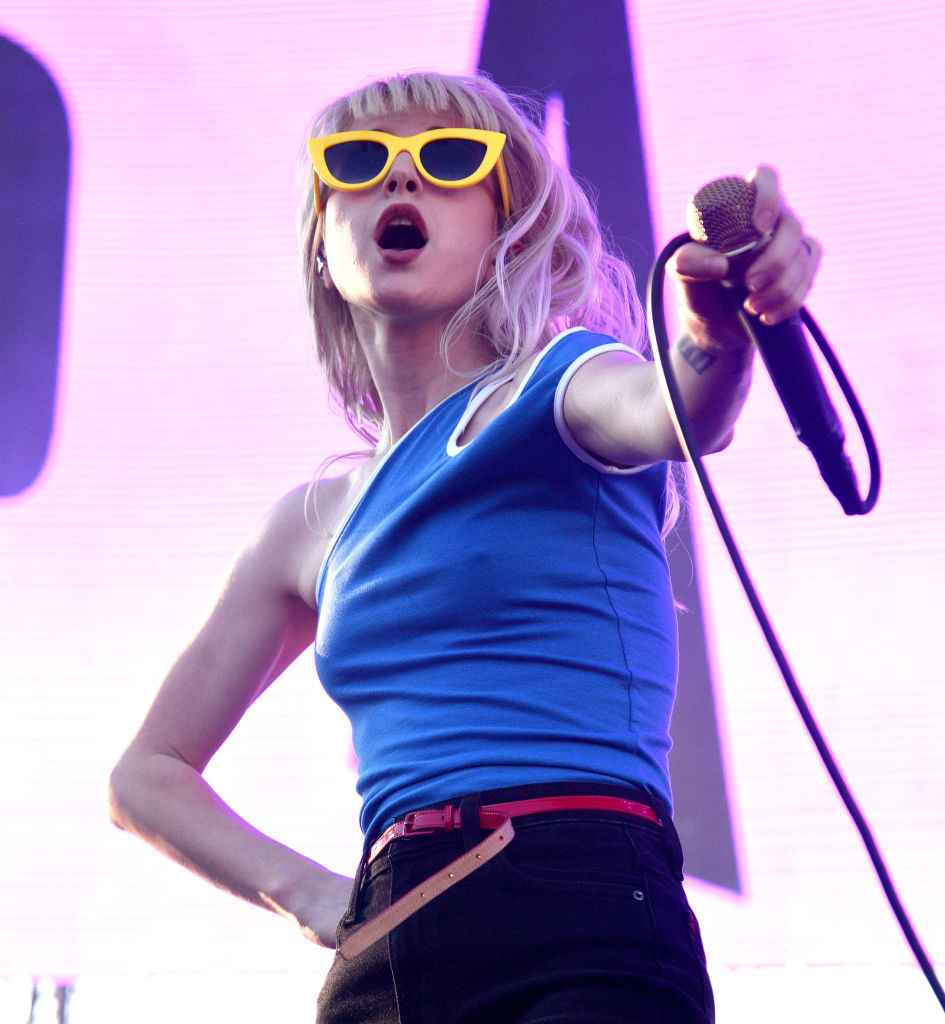 Hayley Williams onstage