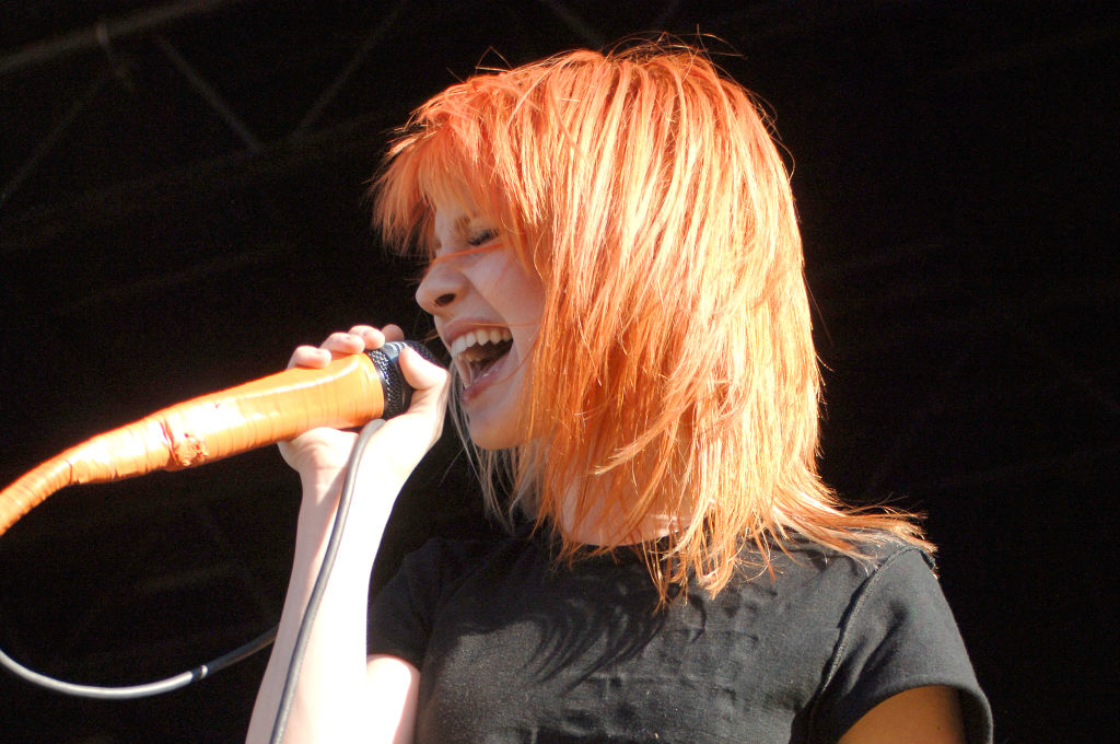 Hayley Williams onstage