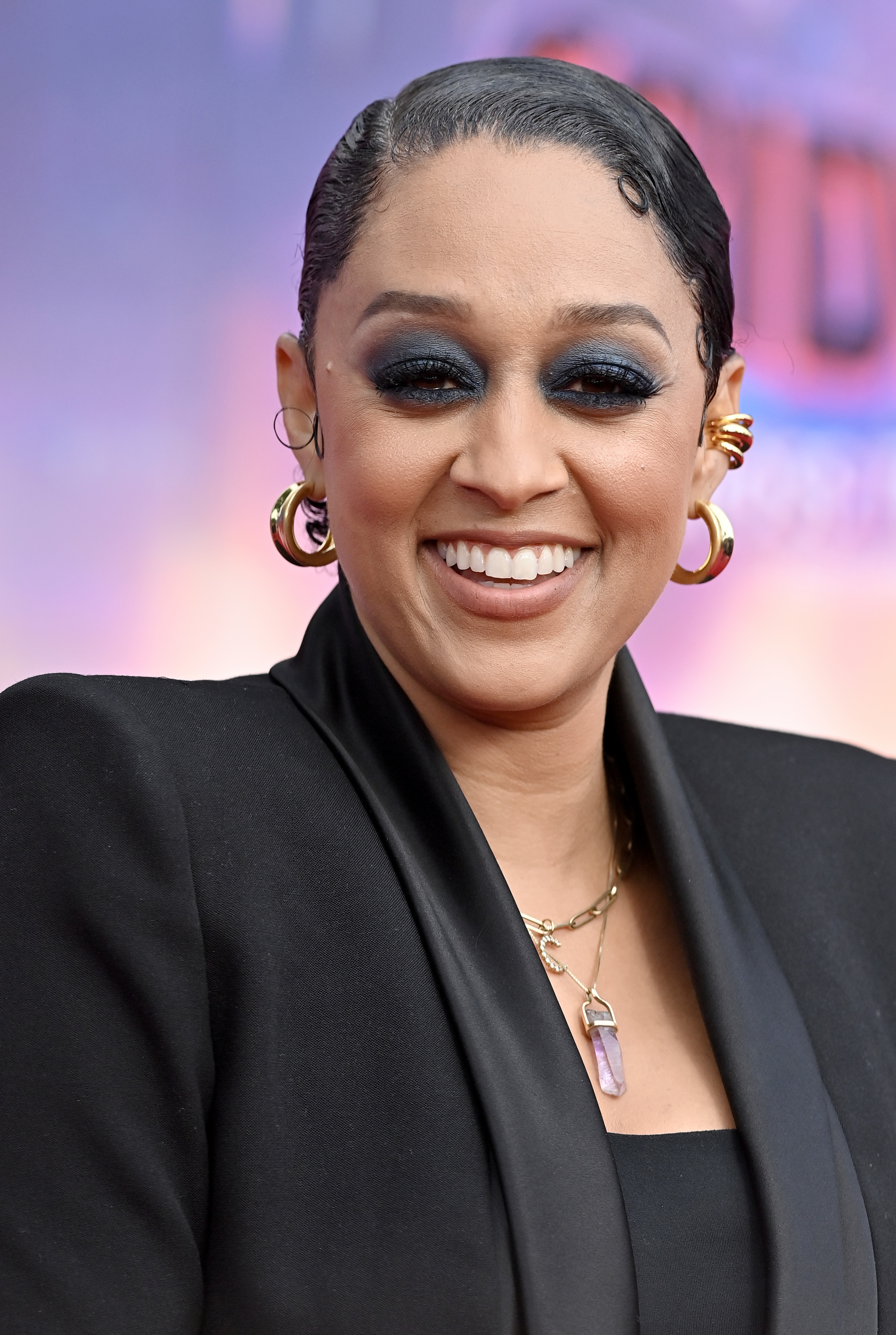 Tia Mowry at the premiere of Spider-Man: Across the Spider-Verse