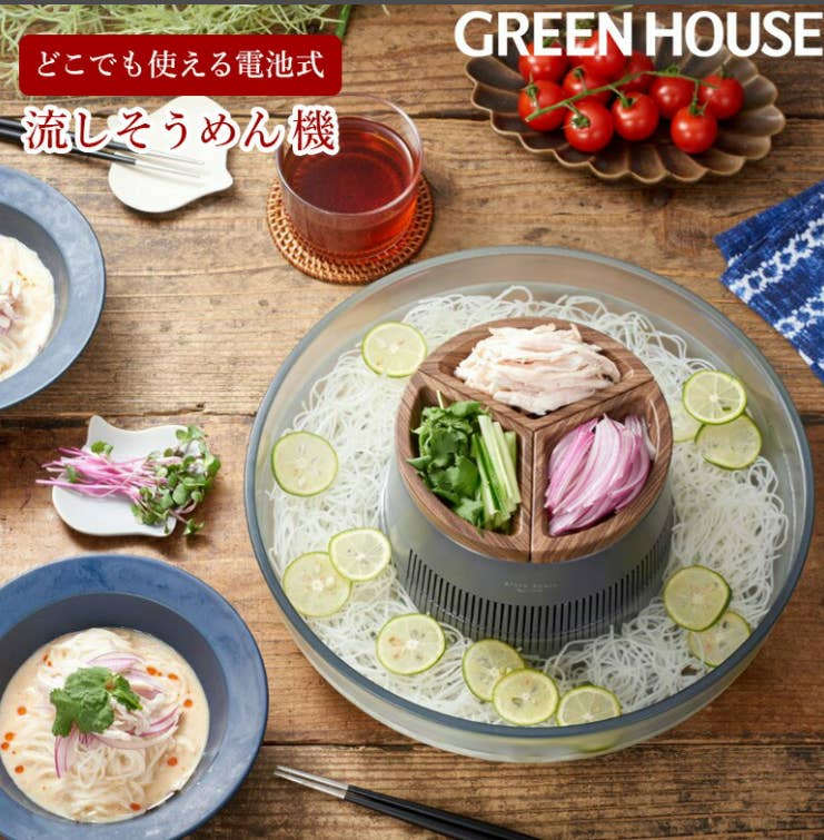 お家そうめんが100倍たのしい！流しそうめん機の進化がすごすぎる！