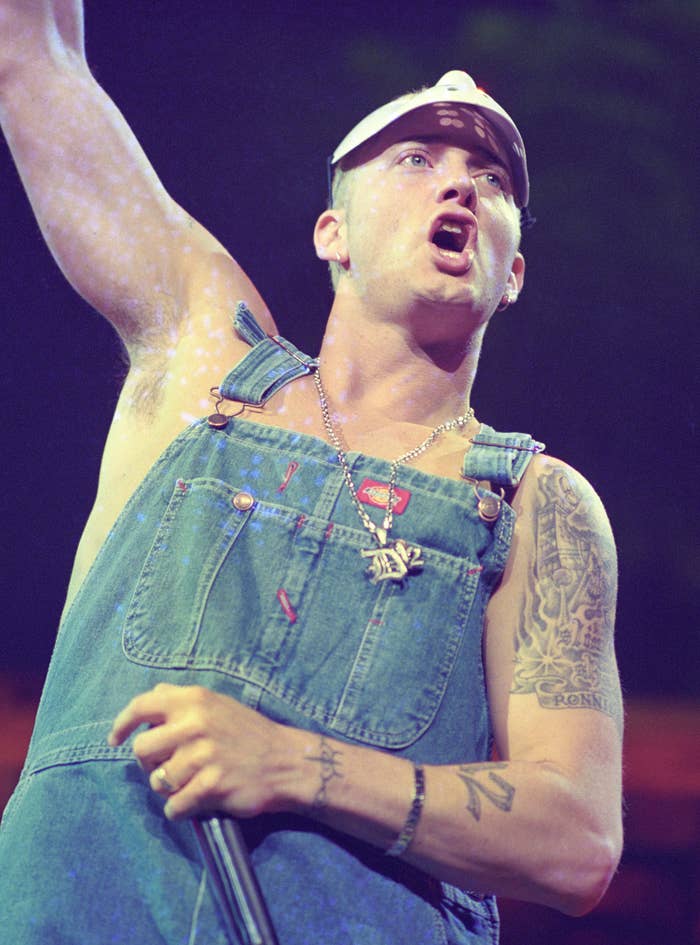 eminem on stage