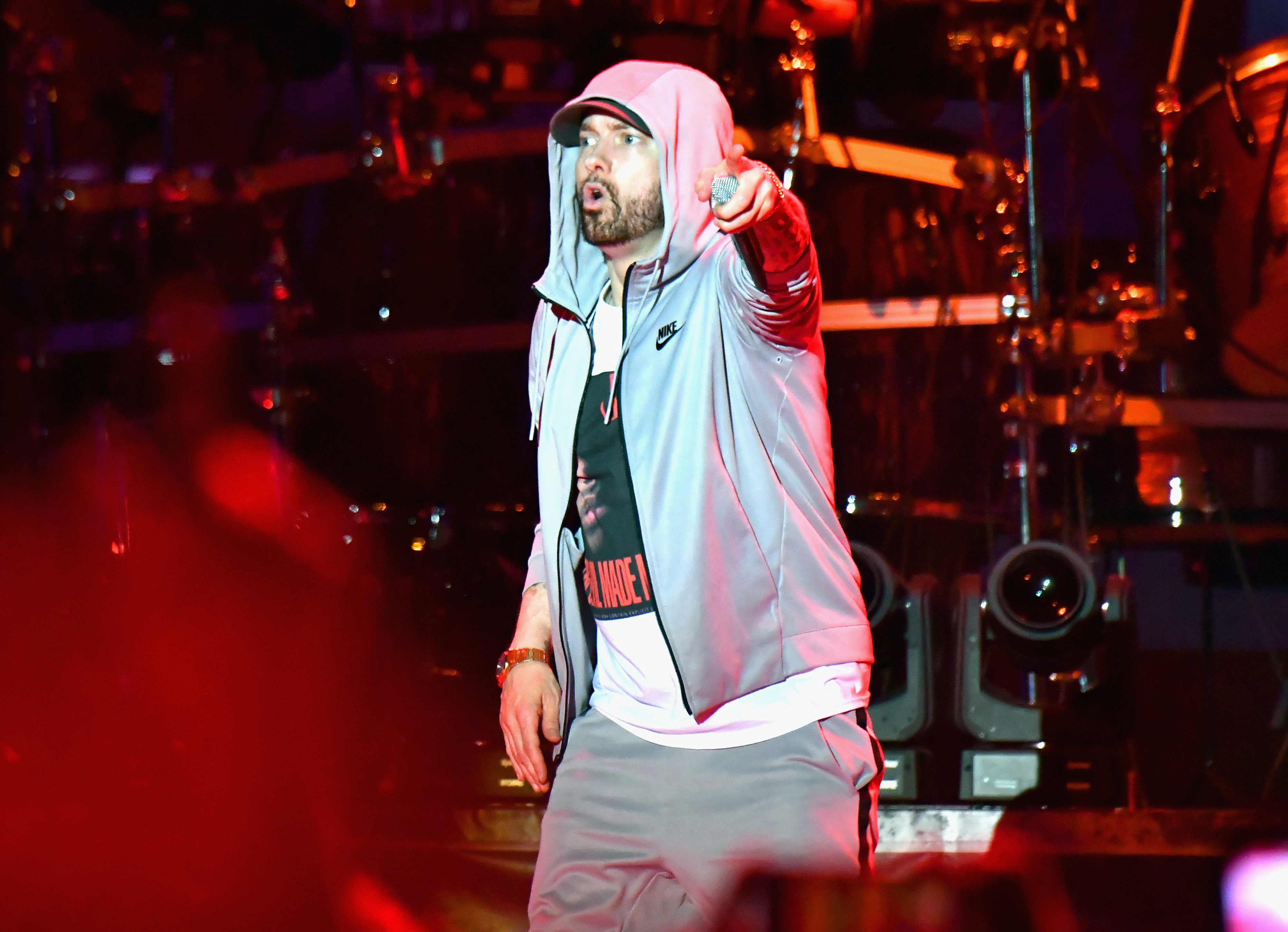 eminem on stage